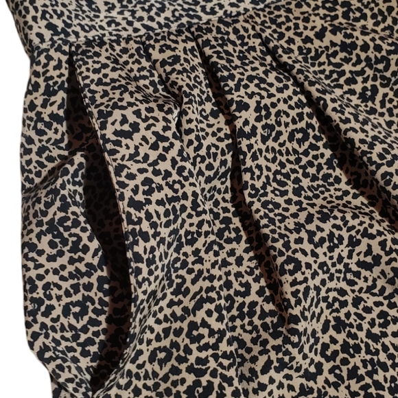 Leopard Animal Print Silky Slacks Pants CITY girl by Nancy Bolen Medium - Picture 2 of 5